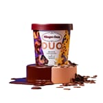 Häagen-Dazs duo belgian chocolate & vanilla iskrem 420 ml