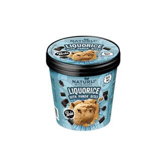 Naturli iskrem med Panda lakris 150 ml