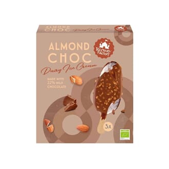 Ice Cream Factory almond choc 3x100ml