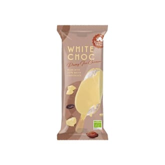 Ice Cream Factory white choc økologisk ispinne 100 ml