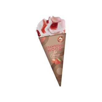 Ice Cream Factory strawberry mood økologisk kroneis 110 ml