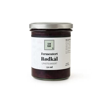 Siw Raw fermentert økologisk Rødkål 350 ml