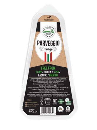 Greenvie Parveggio Parmesan Blokk 200gr