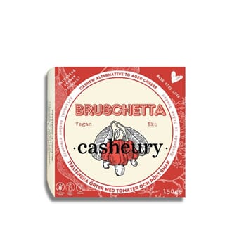 Casheury bruschetta vegansk ost 150 g