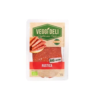 Fit Food veggi deli pålegg rustica salami 100 g