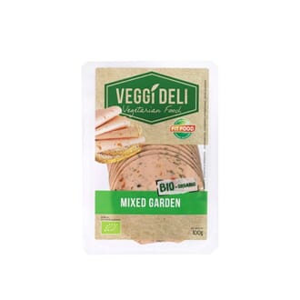 Fit Food veggie deli pålegg mixed garden 100 g