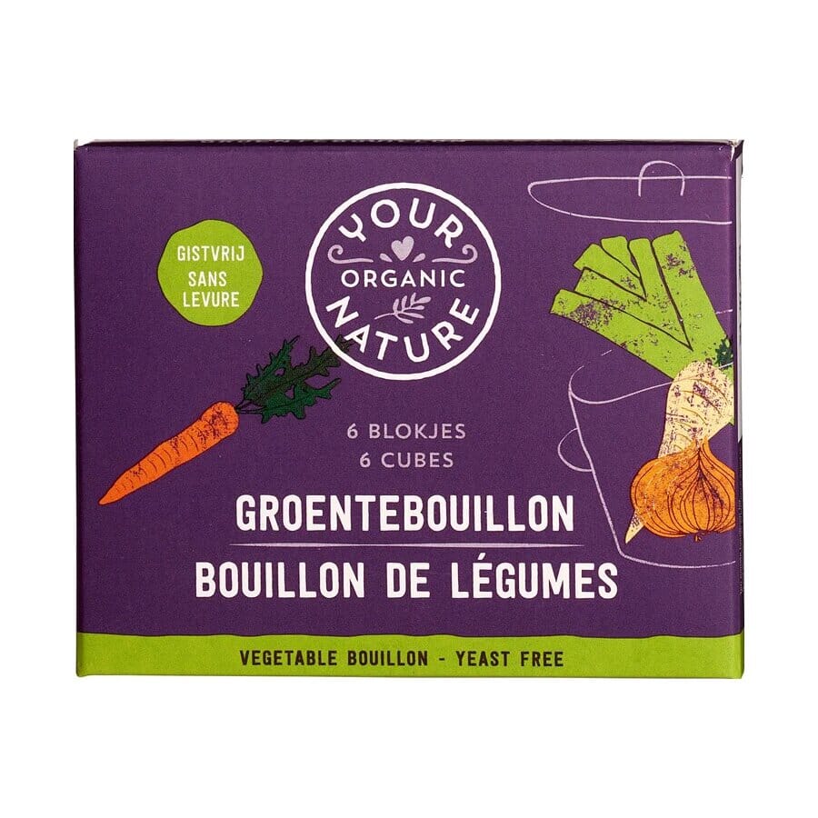 Your organic vegetabilsk buljong 6 terninger - Goodlife Norge AS