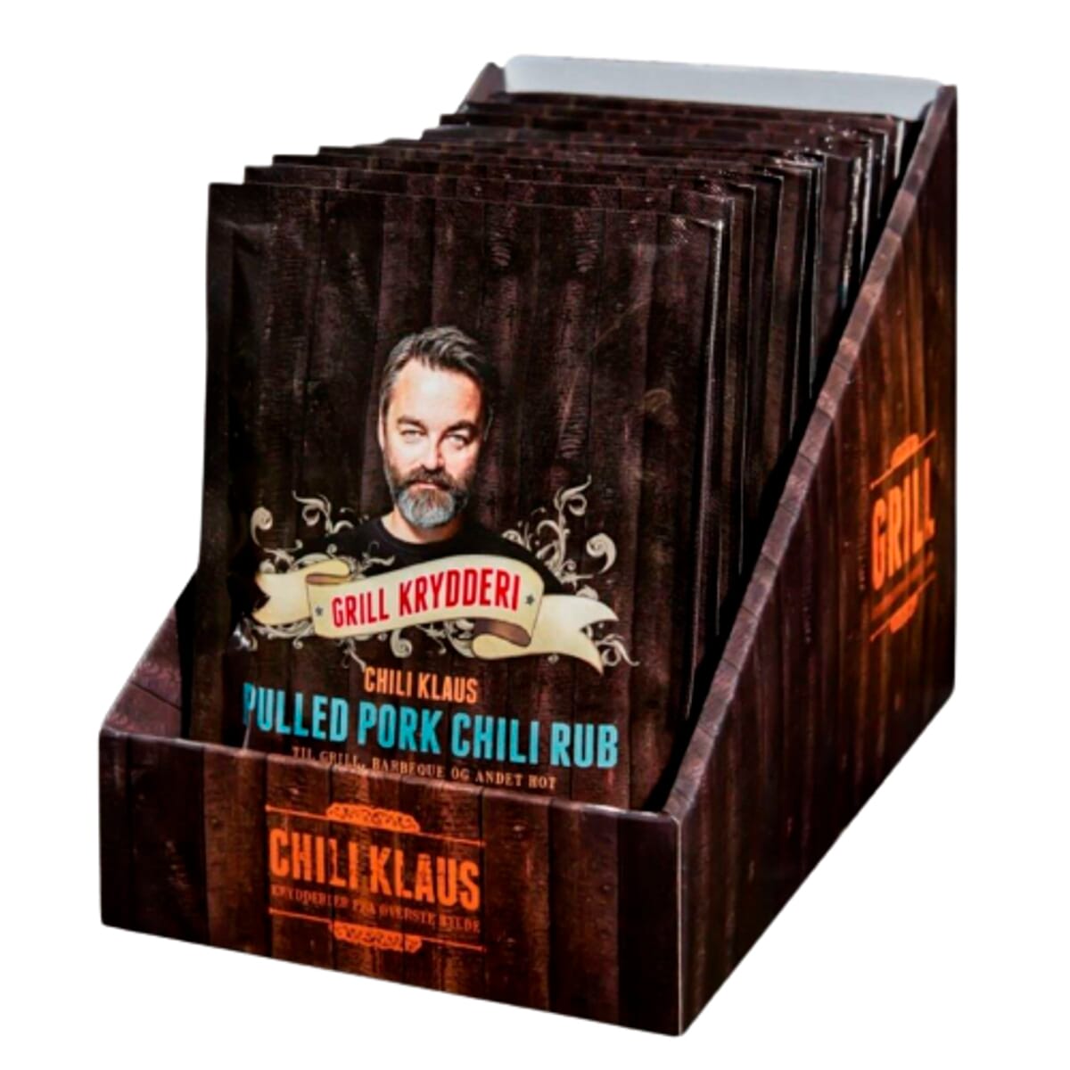 Chili Klaus pulled pork chili rub vindstyrke 6 75 g Goodlife AS