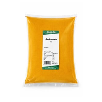 Goodlife gurkemeie malt 1 kg