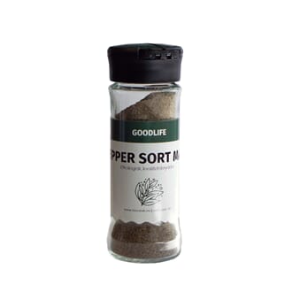 Goodlife økologisk sort malt pepper 50 g
