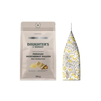 Daughter's Of Norway Premium Ingefær med probiotika 250 g