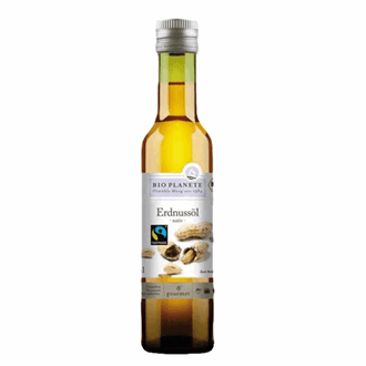 Bio Planete Jomfru Peanøttolje Øko 250ml
