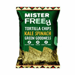 Mister Freed Tortilla Chips Kale Spinach 135 gr