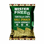 Mister Freed Tortilla Chips Kale Spinach 135 gr
