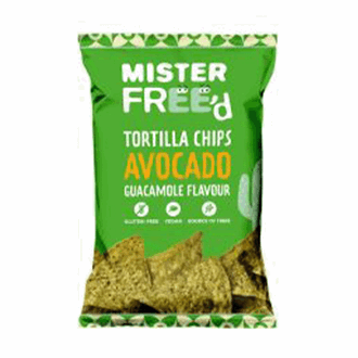 Mister Freed Tortilla Chips Avocado 135 gr