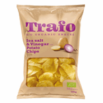 Trafo salt & vinegar potato chips 125 gr