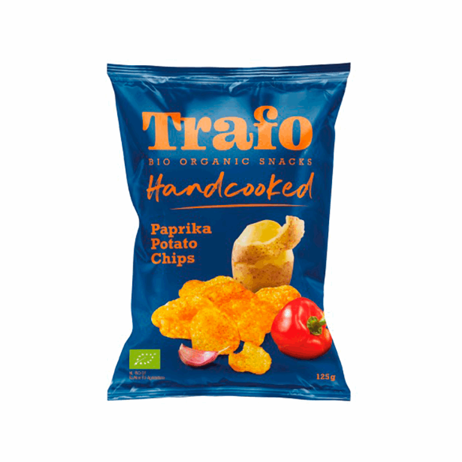 Trafo Handcooked Paprika Chips 125 gr Goodlife AS