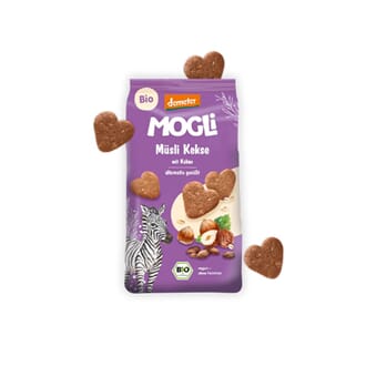 Mogli muslikjeks med hasselnøtt & kakao 125 g