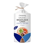 Clearspring fullkornsris riskaker lett saltet 120 g