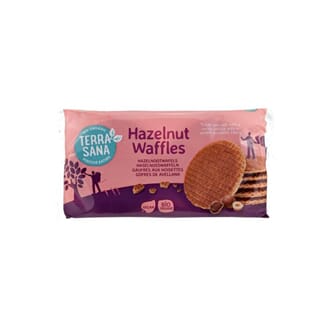TerraSana hazelnut waffles 175 g