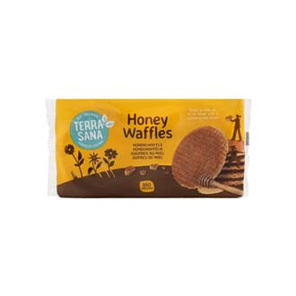 TerraSana honey waffles 175 g
