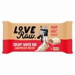 Love Raw cre&m filled wafer bar caramelised biscuit 45 g