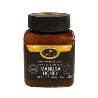 Pure Gold Manuka Honey 525+ mg/kg 250g