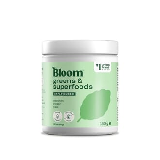 Bloom greens & superfoods unflavored 180 g