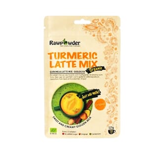 Rawpowder turmeric latte mix 125 g