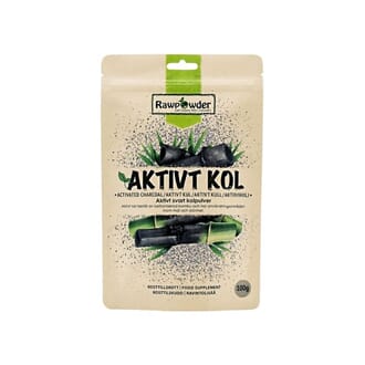 Rawpowder aktivt kull pulver 100 g