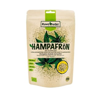 Rawpowder hampfrø 300 g