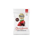 Biona chocolate coated trawberries 45 g