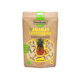 Rawpowder frysetørket ananas 70 g