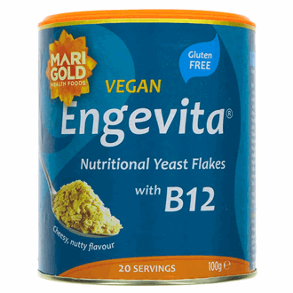 Marigold engevita yeast flakes med B12 100 g