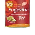Marigold vegan yeast flakes iron & vit D 125 g