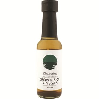 Clearspring økologisk brunriseddik 150 ml