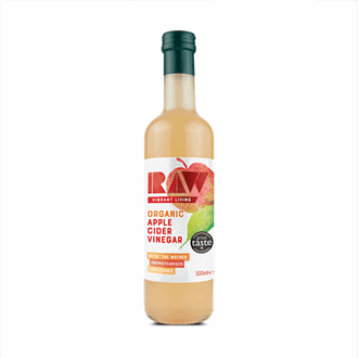 Raw health apple cider vinegar with the mother 500 ml