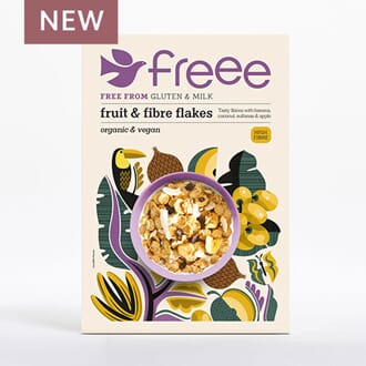 Doves Farm fruit & fiber flakes 375 g