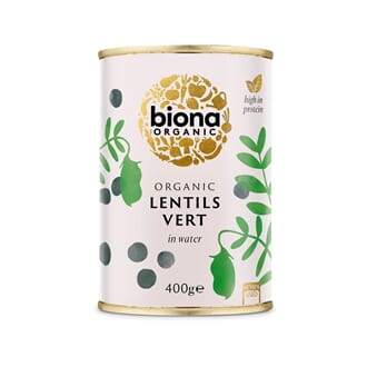 Biona vert lentils 400 g