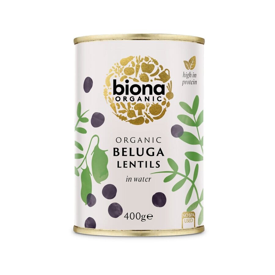 Biona beluga lentils 400 g Goodlife AS