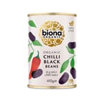 Biona chilli black beans 410 g