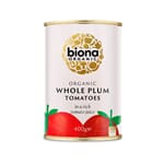 Biona whole plum peeled tomatoes 400 g