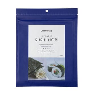 Clearspring tørket nori 7 ark 17 g