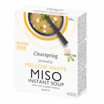Clearspring miso soup mellow white 4x10 gr