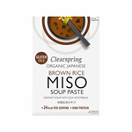 Clearspring brown rice instant miso soup 4x15 gr