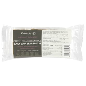Clearspring black soya bean mochi 250 g
