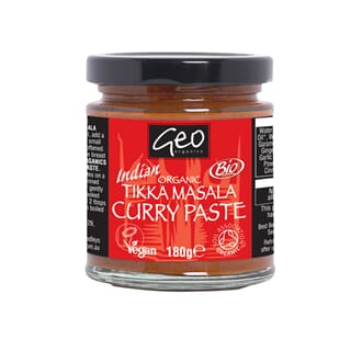 Geo Organics tikka masala curry paste 180 gr