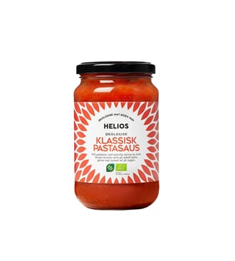 Helios økologisk klassisk pastasaus mild 365 g
