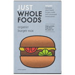 Just Wholefoods vegansk burgermiks 125 g