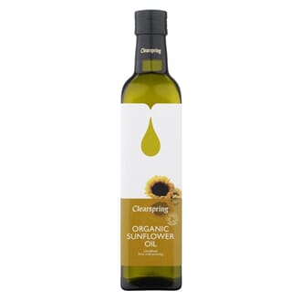 Clearspring økologisk solsikkeolje 500 ml